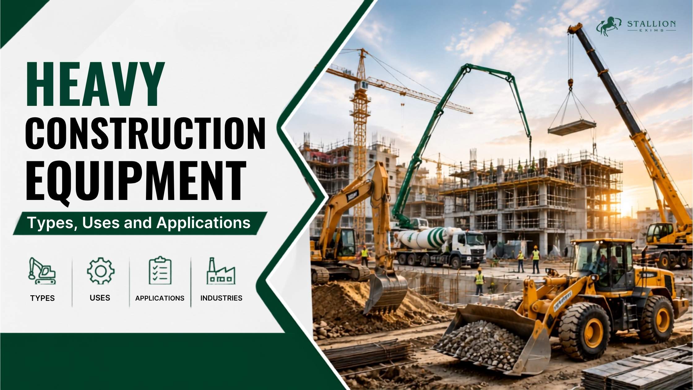 heavy construction equipment || Types of Heavy Equipment || Heavy Construction Machines || Heavy Equipment Used in Construction